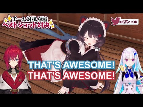 【Eng Subs】【Rev】Inui Toko got sekuharaed by Ange Katrina and Lize Helesta【Sanbaka Yuri Nijisanji】