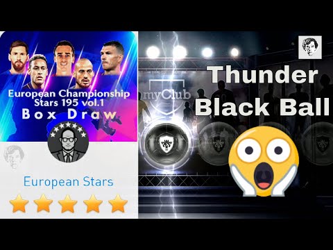 Thunder Black Ball in European Championship Stars #pes2018 #ProEvolutionSoccer #BlackBall
