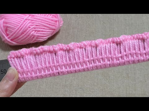 Awesome Flower Craft Ideas with Woolen - Hand Embroidery Trick - Sewing Hack - Easy Wool Flower