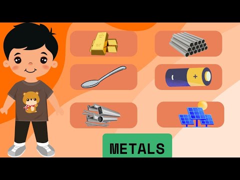 Metals | Properties and Uses |Learn about metals | Kids song |Nursery Rhymes