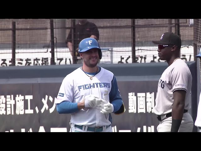【ファーム】ファイターズ・マルティネス 実戦復帰2打席目でヒットを記録!! 2025年5月14日 北海道日本ハムファイターズ 対 読売ジャイアンツ