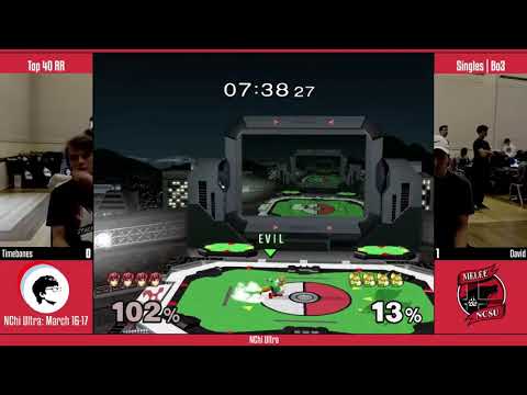 NChi Ultra - Timebones (Marth) vs David (Fox) - RR Pools