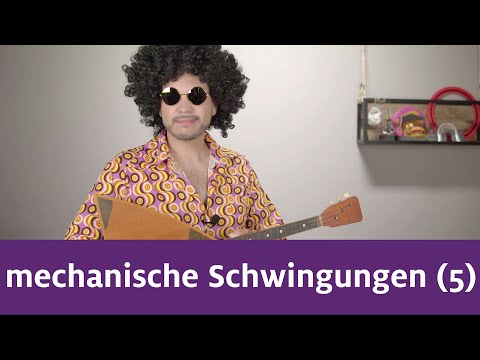 Mechanische Schwingungen 5 - gedämpfte Schwingung