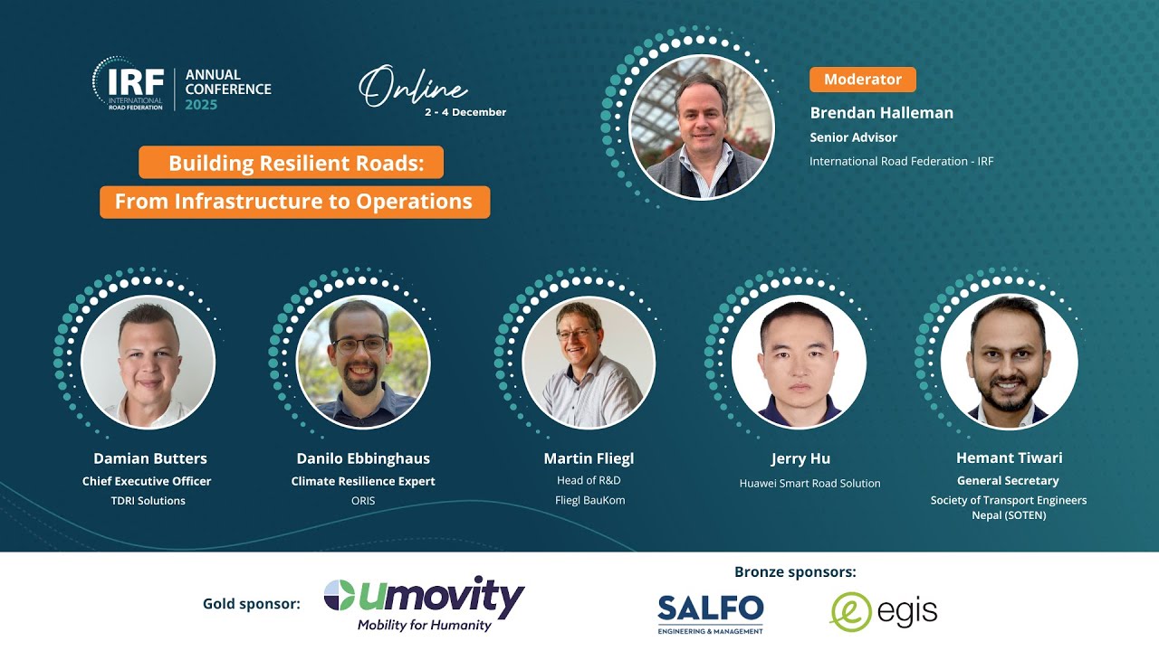 Session 3: Building Resilient Roads: From Infrastructure to Operations