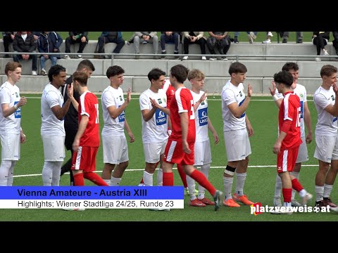 Highlights Vienna Amateure - Austria XIII, Wiener Stadtliga 24/25