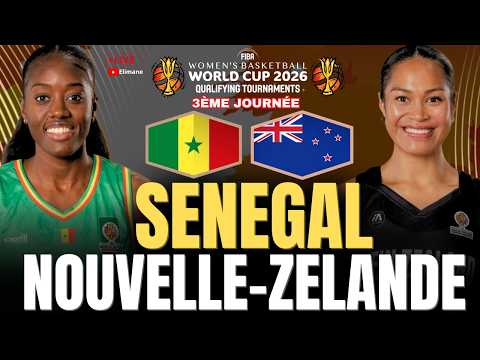 🔴 SÉNÉGAL - NOUVELLE-ZÉLANDE LIVE 🔥 DERNIÈRE CHANCE POUR LES LIONNES ! QUALIFS MONDIAL FÉMININ 2026