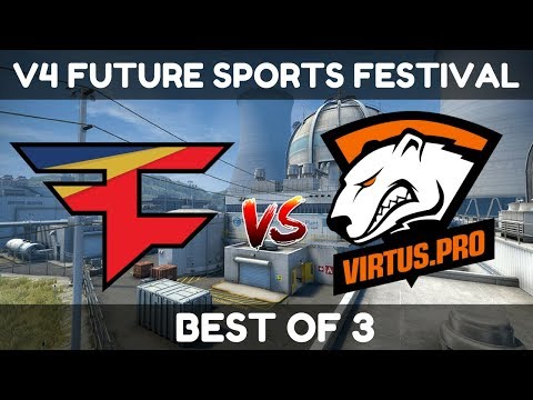 FaZe vs Virtus.Pro (Nuke/Map 2) - Highlights - V4 Future Sports Festival - SEMIFINAL-