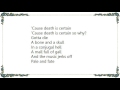 Iggy Pop - Death Is Certain Lyrics