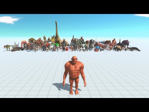 HILL GIANT vs EVERY UNIT - Animal Revolt Battle Simulator