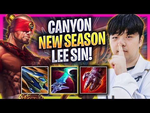 CANYON IS SO GOOD WITH LEE SIN! *NEW NOXUS SEASON* - GEN Canyon Plays Lee Sin JUNGLE vs Gwen!