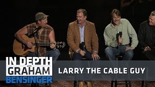 Larry the Cable Guy on earning Jeff Foxworthy money