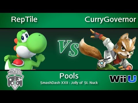SmashDash XXII - RepTile (Yoshi) Vs. CurryGovernor (Fox) - Pools