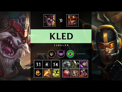 Kled Jungle vs Jarvan IV - BR Master Patch 25.18