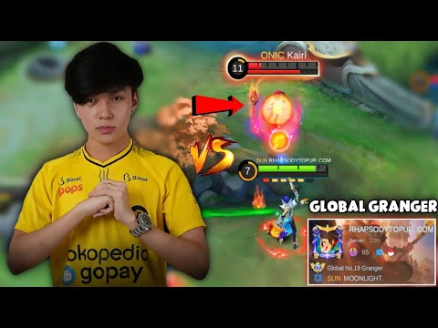 ONIC KAIRI MET GLOBAL GRANGER IN A RANK GAME..😳