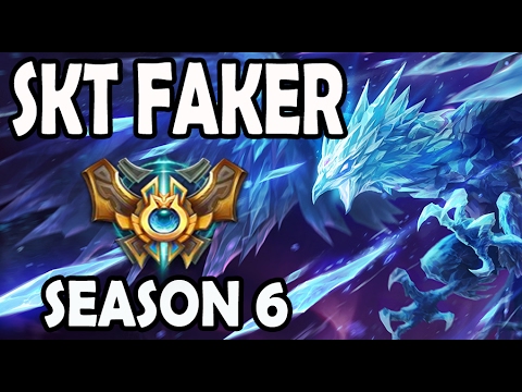 SKT T1 Faker Anivia vs Kassadin MID Ranked Challenger Korea