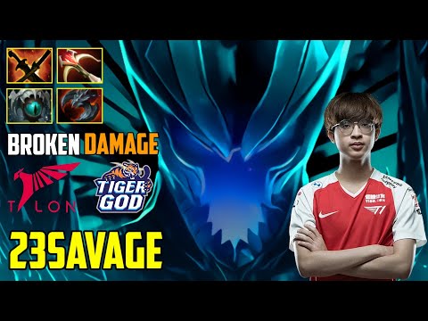 23savage - TERRORBLADE BROKEN DAMAGE BUILD | Talon vs Tiger God - DOTA 2