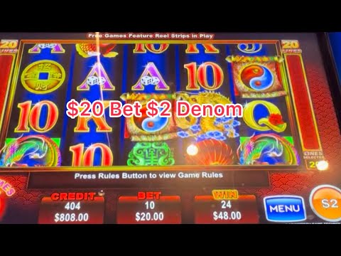 A Nice Jackpot Hand Pay on Grand Dragon Slot Machine $2 Denom