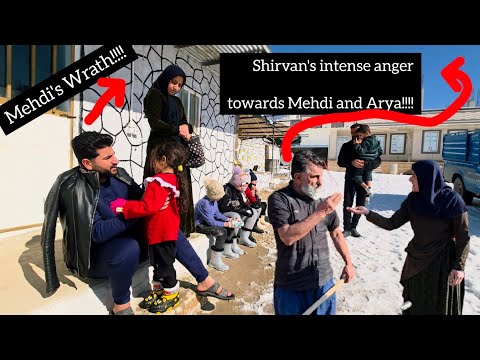 ماجرای یک دعوای خانوادگی . دعوای شیروان و مَهدی بالا گرفت 😡🤬