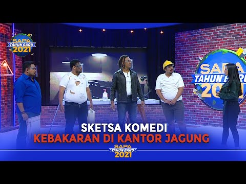 SKETSA PARODI: Uus si Detektif Kasus Kebakaran, Bilang Maria Vania Kayak Sinyal 4G - SAPA TAHUN BARU