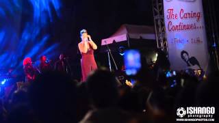 Tessanne Chin "Redemption Song" At Shaggy & Friends 2014