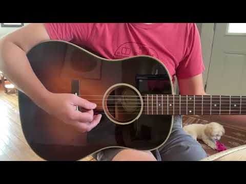 2018 Farida Old Town Series OT-65XW, 1 3/4” nut, Slope Shoulder Dreadnought, all solid woods, TKL Case, Video! image 15