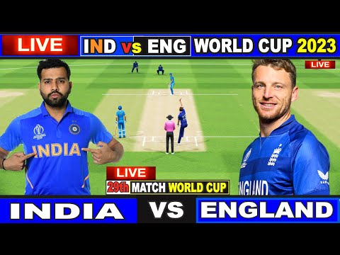 Live: IND Vs ENG, ICC World Cup 2023 | Live Match Centre | India Vs England | Last 20 Overs