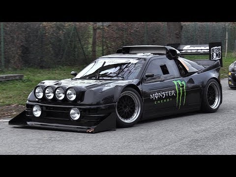 900+HP Ford RS200 Pikes Peak - Liam Doran' Hillclimb Monster at Monza Rally Show 2017!