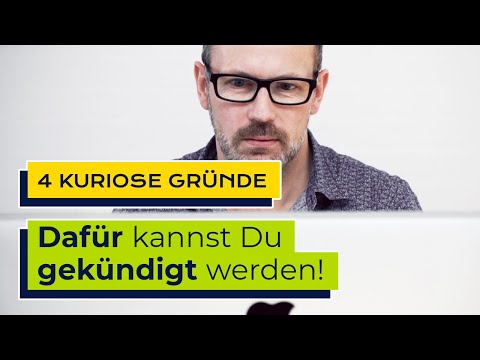 4 kuriose Kündigungsgründe im Arbeitsrecht