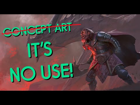 Don't learn CONCEPT ART!