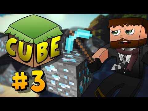 Minecraft Cube SMP! -Episode 3- Hunt for DIAMONDS!