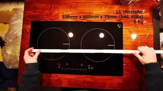 K&H® Doppel Induktionskochfeld HIN-3420-6 für 117 €! Taugt das was???