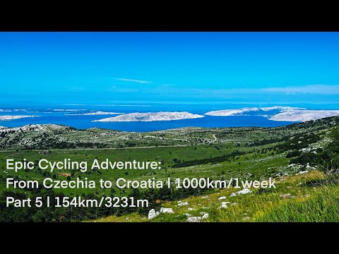 Bikepacking vacation 2023 l velebit mountains