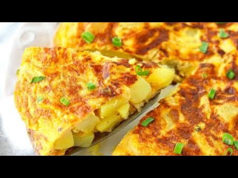 Spanish Cheese Omelette Recipe | Impressive Breakfast Idea | Spanish Omelette In Urdu And Hindi |TFM
