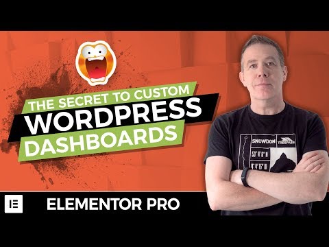 WordPress Dashboard Customization with Elementor Pro White Label CMS
