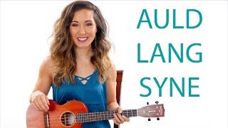 Auld Lang Syne Easy Fingerstyle Ukulele Tutorial and Play Along