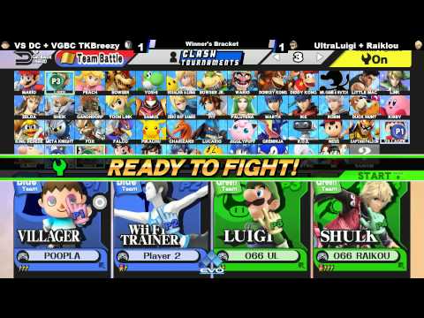Evo 2015 - DC + TKBreezy vs UltraLuigi + Raiklou - Smash Wii U