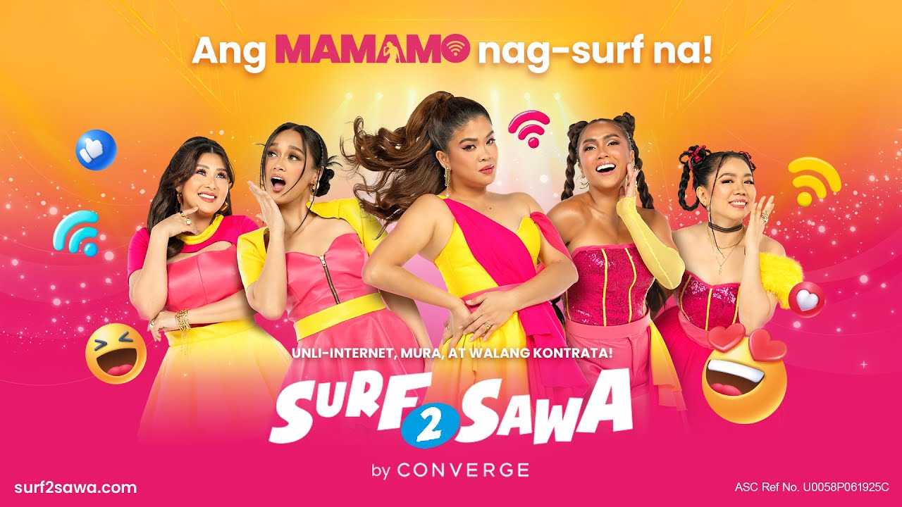 Tara na mag Surf2Sawa kasama ang MAMAMO!