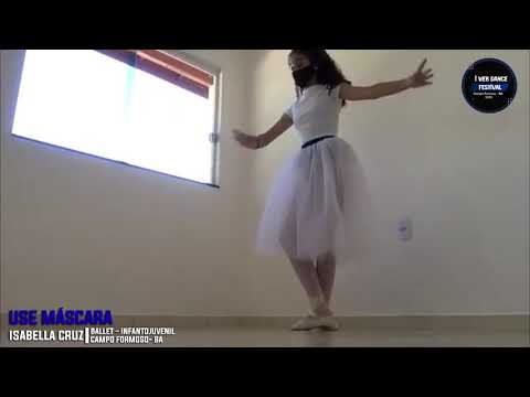 Isabella Cruz - 1º LUGAR Ballet Clássico Livre - Infantojuvenil (Solo)