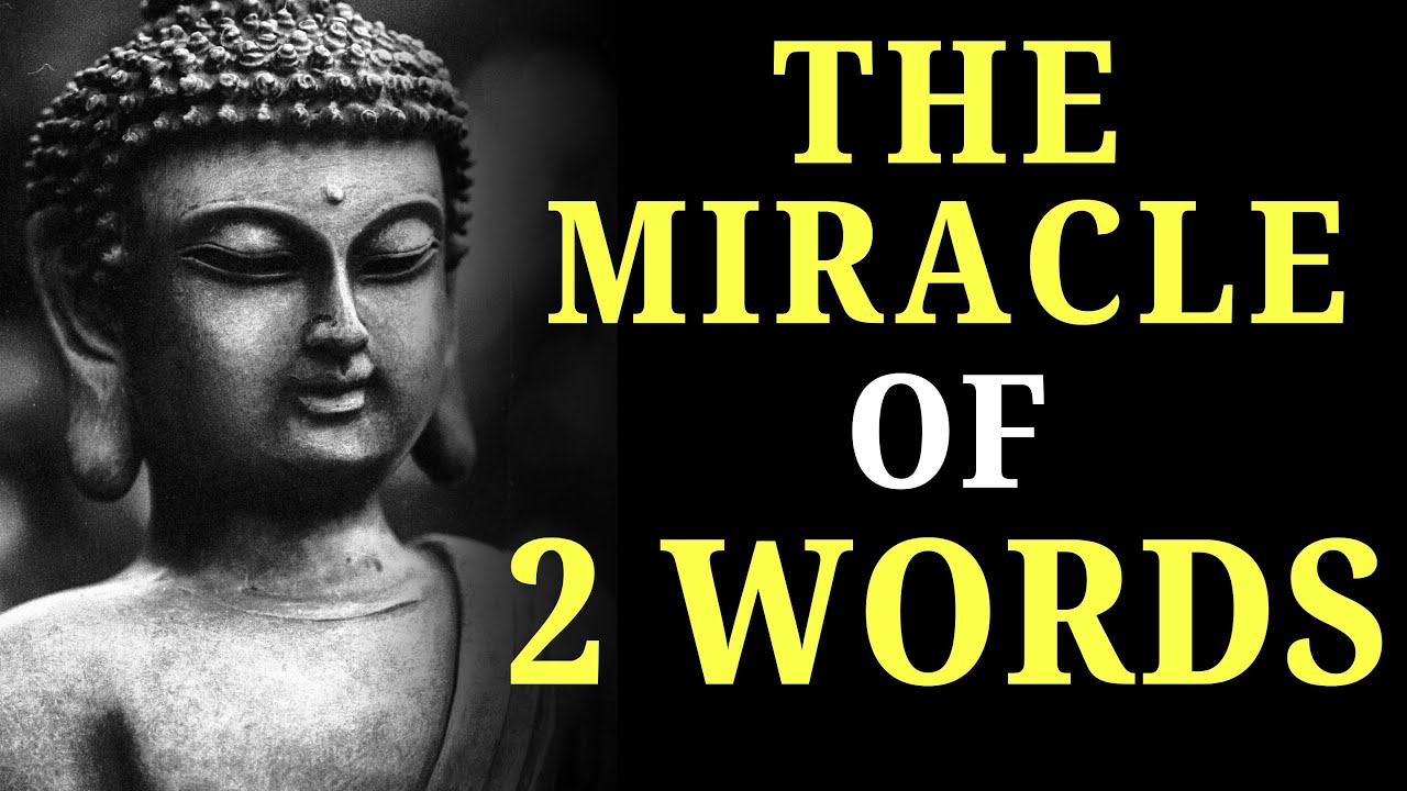 🤫SAY These 2 WORDS, But Don't Tell Anyone ( Manifest Anything You Want ) - Gautama Buddha
