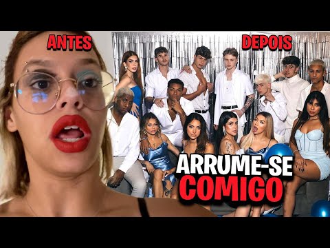 ME ARRUMANDO PRA FESTA DE LANÇAMENTO DA MANSÃO DE NATAL!