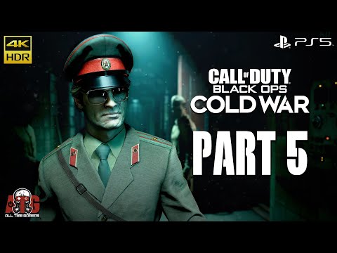 CALL OF DUTY BLACK OPS COLD WAR - PS5 Walkthrough PART 5 | KGB (COD Campaign) | 4K HDR | #PS5