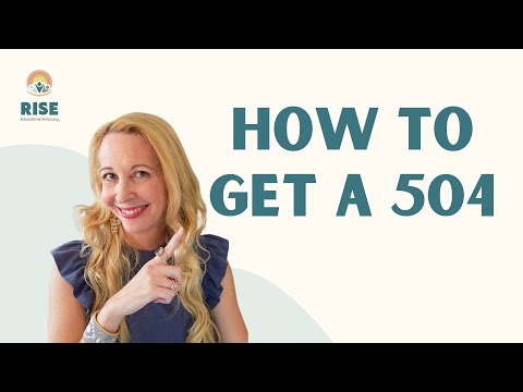 How to Get a 504 Plan: 3 EASY STEPS to get a 504 for Your Child