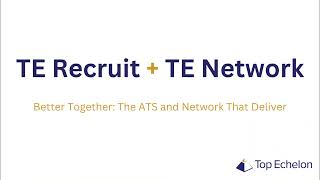 TE Recruit: The Ultimate Recruiting Solution