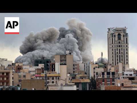 AP video captures explosion in Tehran after US-Israel strikes hit Iran