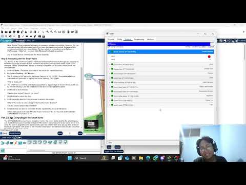 4.1.6 Packet Tracer – Explore the Smart Home