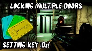 Locking Multiple Doors by Setting Key IDs in Unreal Engine!