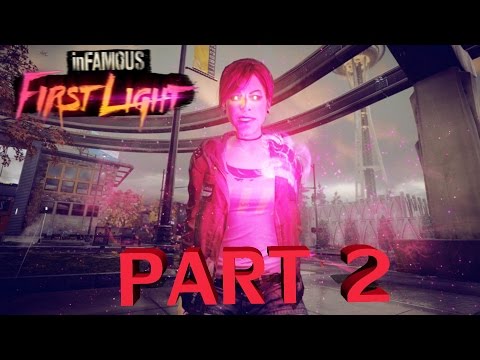 Infamous First Light Gameplay Walkthrough Part 2 - Neon Vortex (PS4)