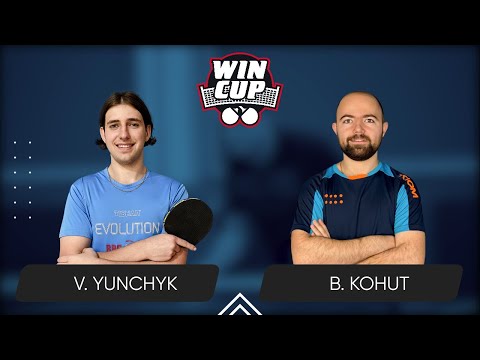 16:45 Valentyn Yunchyk - Bohdan Kohut West 4 WIN CUP 15.06.2024 | TABLE TENNIS WINCUP