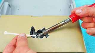 This Man is Genius! Fix Broken Plastics With Plastic Welding Method