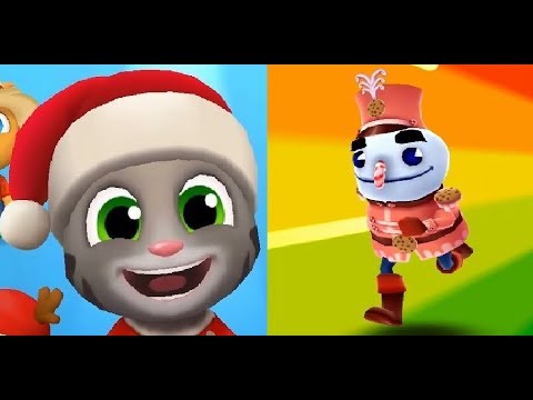 Talking Tom Gold Run VS Subway Surfers Android Gameplay 2019